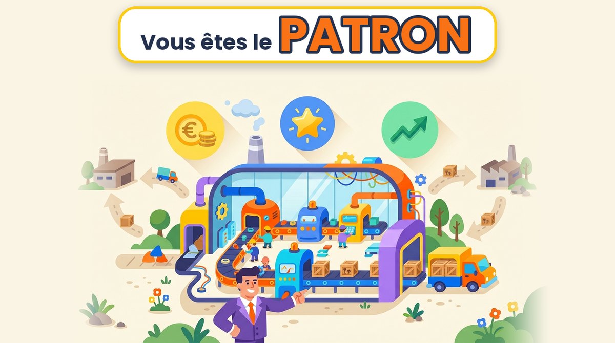 VOUS ÊTES LE PATRON — aperçu